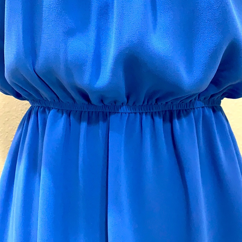 Umgee USA blue high low dress. Size: small - Picture 4 of 8